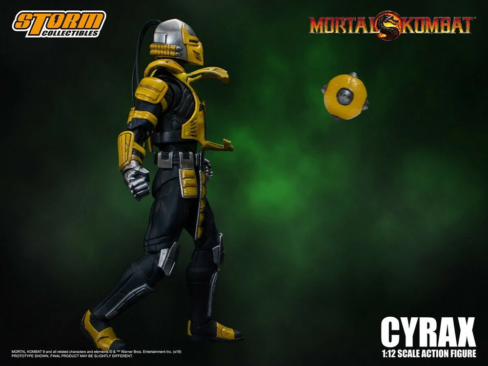 Набор фигурок для коллекции 15 см 1/12 CYRAX mortoвсего Kombat/DCMK002 Mortal Combat Scorpion 6 ''коллекция кукольных моделей
