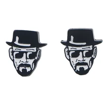 P4030 Dongmanli ломающиеся Bad tv шпильки серьги для женщин эмалированная нержавеющая сталь пирсинг корейские серьги крутые ювелирные изделия для девочек