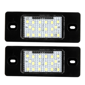 

18-SMD LED License Plate Light Lamp for Cayenne 2002-2010 VW Touareg 03-10 Golf 5 5D