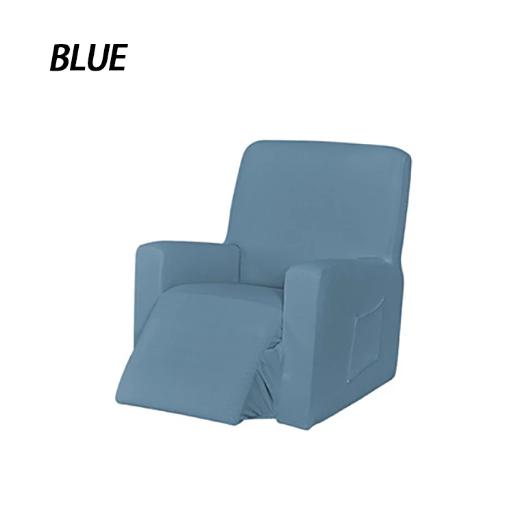 Blue Растягивающиеся чехлы для диванов, секционные эластичные чехлы для диванов для гостиной, чехлы для диванов, чехлы для стульев, чехлы для мебели, мягкие чехлы для ленивых - Цвет: Blue