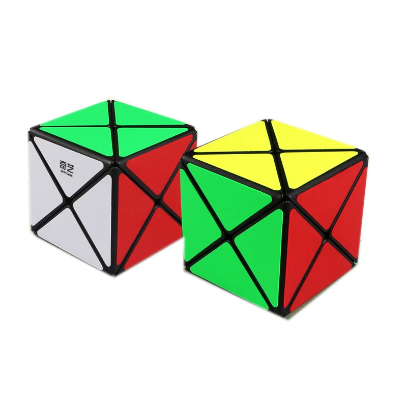 Brinquedos para Adultos Qiyi Mini Cubo Preto Velocidade Profissional Estranho-forma Cérebro Magico Jogo Educativo Crianças 2x2x Neo 3 Brinquedos e hobbies