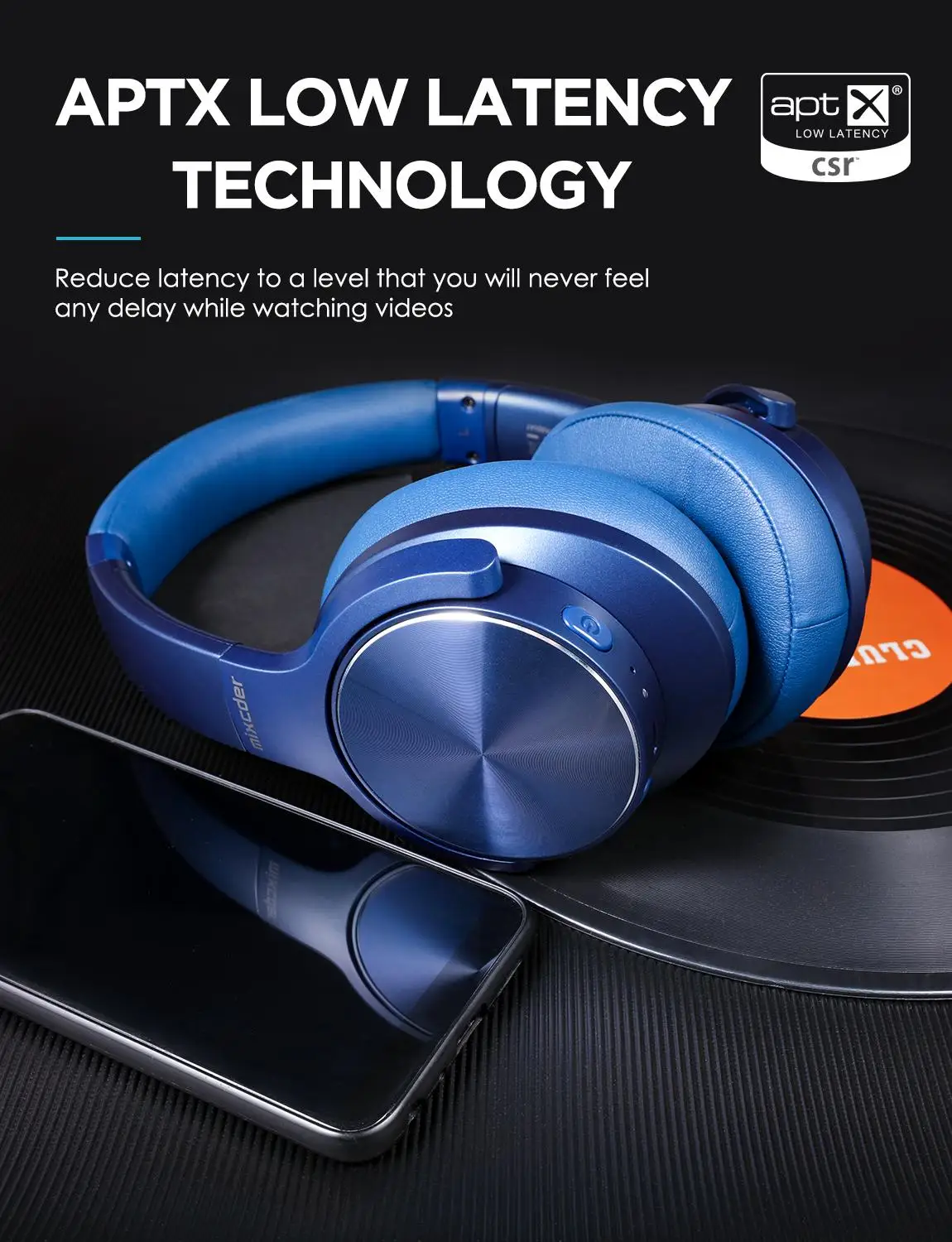Mixcder E9 Pro Aptx Ll Headphones 