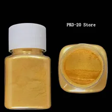 Перламутровый порошок золотистой слюдой порошок эпоксидной смолы кристаллизованный клей сырье Материал мыло ручной работы DIY Материал 50 г-100 г