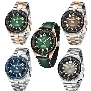 

PAGANI Design 44mm Top Luxury Mens Watches Business Sport Wristwatch 24 Jewels Japan NH35 Automatic Waterproof Watch Men
