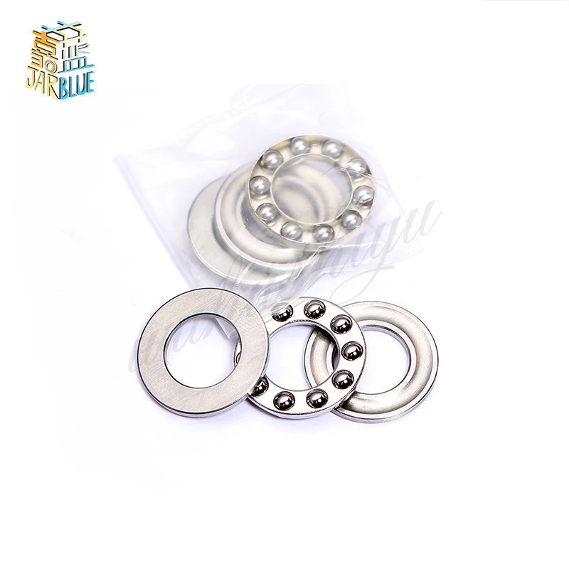 F2-6M To F12-23M Mini 3-in-1 Plane Axial Ball Bearing Thrust Bearing 10PCS