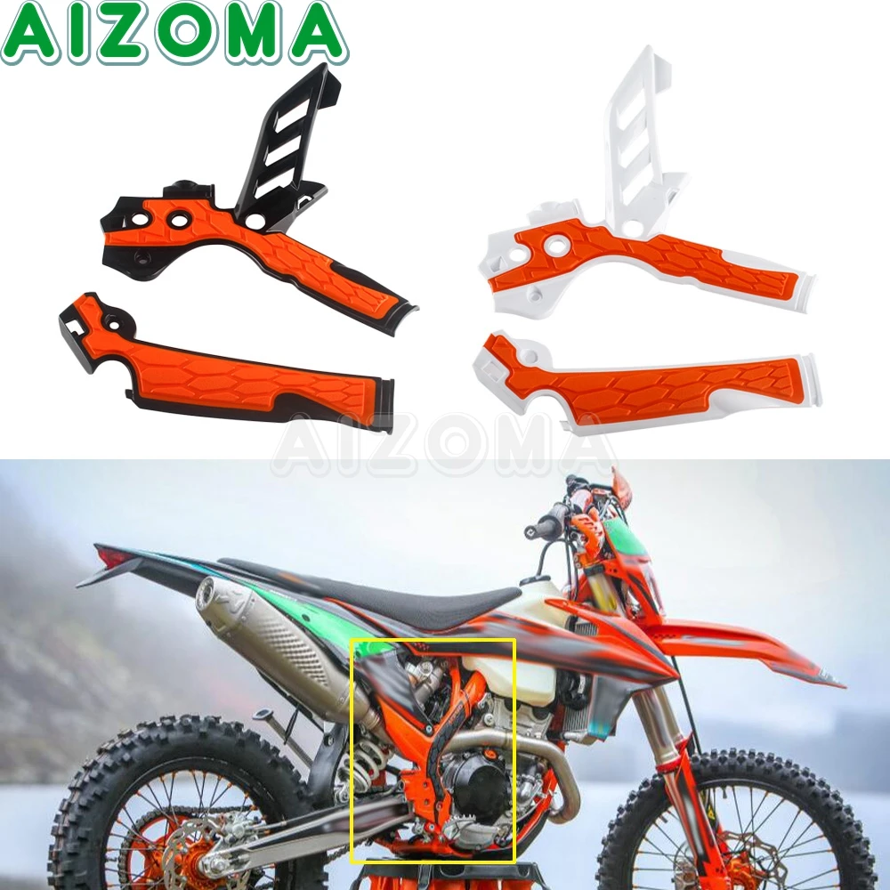 Dirt Pit Bike Enduro X-Frame Guard Guard Frame Guard Cover Motocross Per Sx/Exc/Sxf/Excf/Xcw/Xcfw 125/250/300/350/450/500