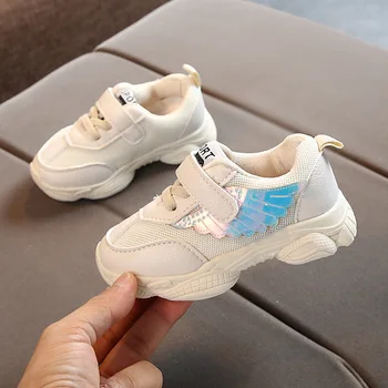 

Kids Shoes 2020 Boys Casual Shoes Girls Fashion Leather Sneakers Children Breathable Running Sneakers Toddler Sports Shoes B878