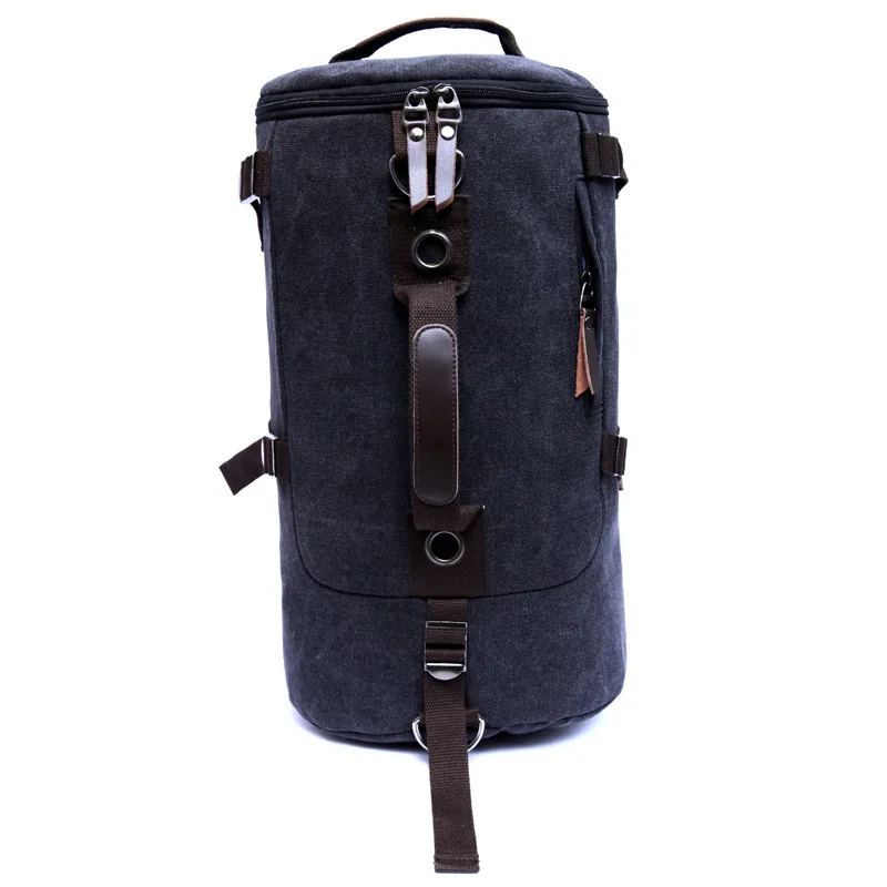 Black blue Дорожная сумка, новинка, высокопроизводительная дорожная сумка, многоцелевой рюкзак, мужская сумка для багажа, модная сумка на плечо, упаковка кубиков - Цвет: Black blue