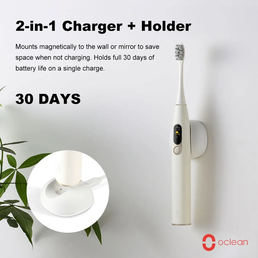 Глобальная версия Oclean X Sonic электрическая зубная щетка IPX7 Ultra sonic Автоматическая