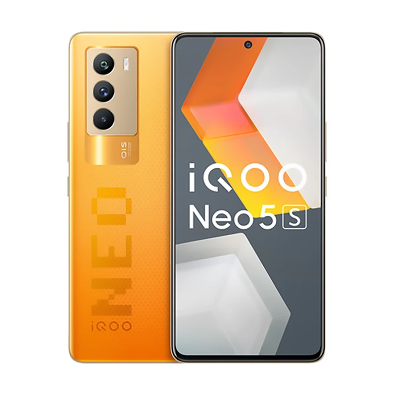 VIVO iQOO Neo 5S New Mobile Phone Snapdragon 888 66W flash charging 8GB 128GB  professional gaming mobile phone 5G Cellphone ddr4 ram 8GB RAM