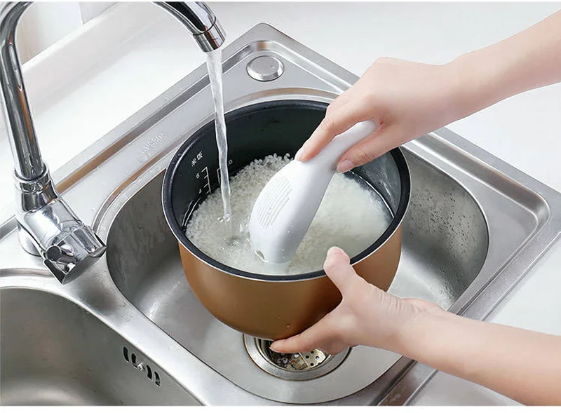Машина для промывания риса стиральная гаджет сушилка бытовая машина для промывания риса многофункциональная кухонная рисовая моющая ложка