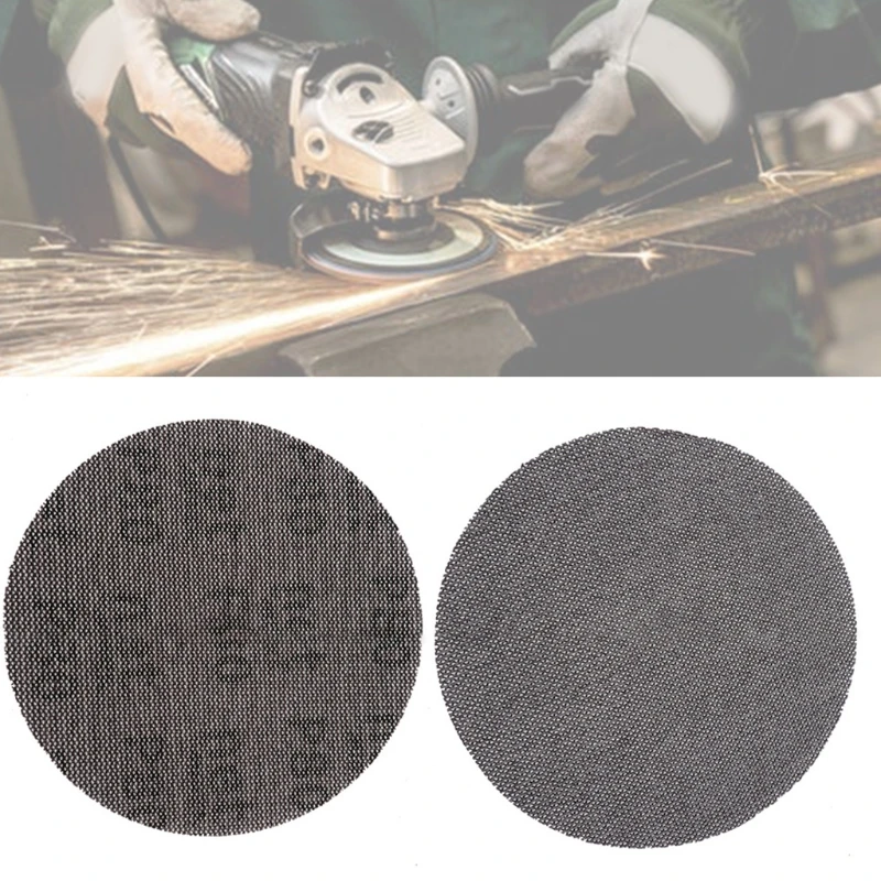 

10 Pack 9" Mesh Aluminum Oxide Sanding Paper Disc Drywall Sanders for Hardwoods Saw Blade Burns Deeper Surface Scratches