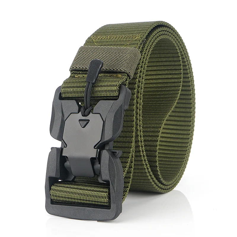 NEW Military Tactical Belt Men Army Training Nylon Metal Buckle Waist Equipment Combat Outdoor Hunting Waistband 3.8cm | Спорт и