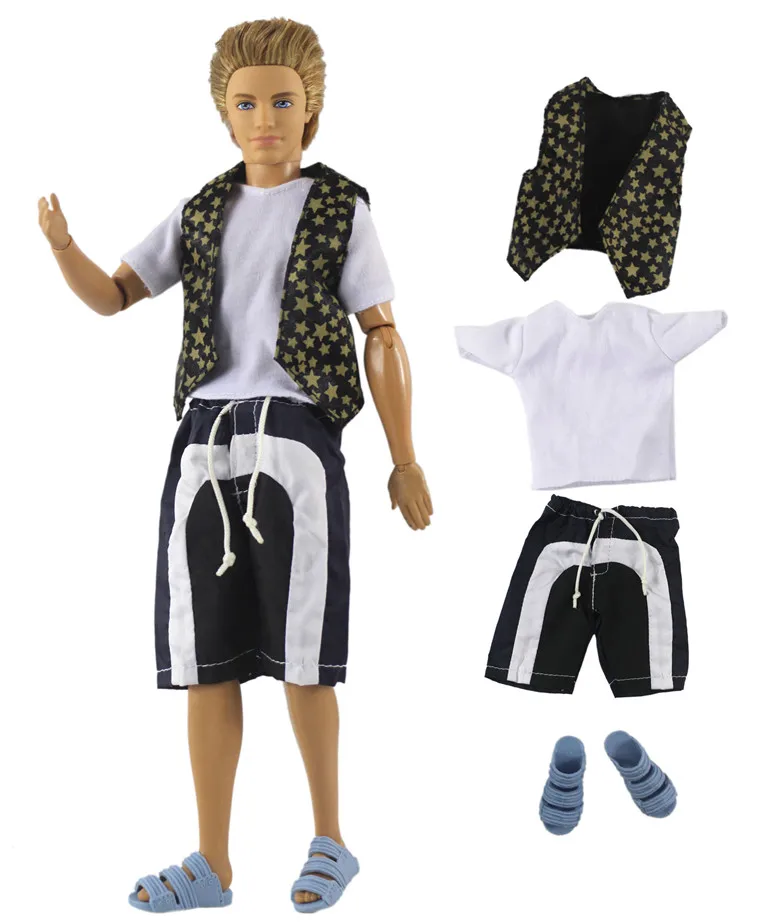 Details about   1 Sets Clothes for Doll Toy  Doll Clothes Outfit for 12 inch Ken Doll Many Style 