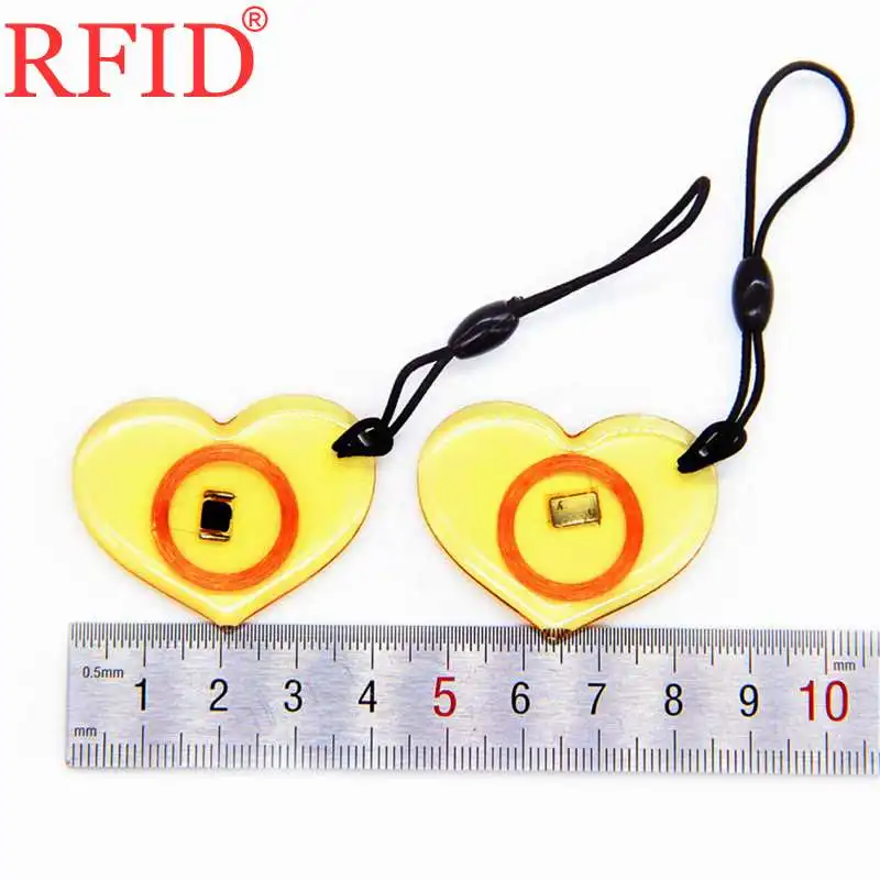 ID 125khz EM4100 TK4100 только для чтения карты RFID прозрачный клей любовь брелок водонепроницаемый брелок жетон контроль доступа тег 1