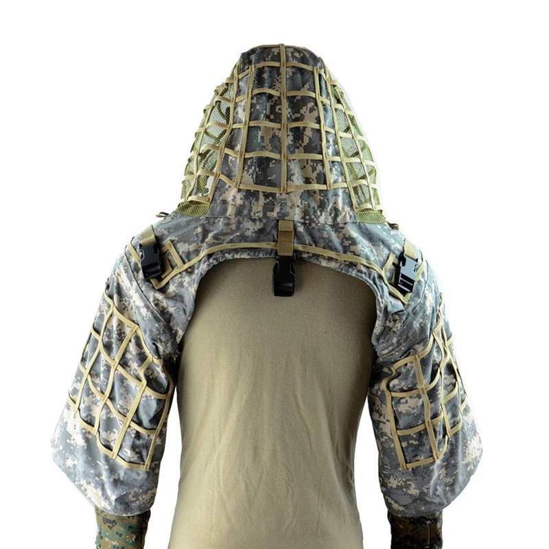 Sniper Ghillie Suit Foundation, Ripstop, камуфляж тактический Ghillie Hood