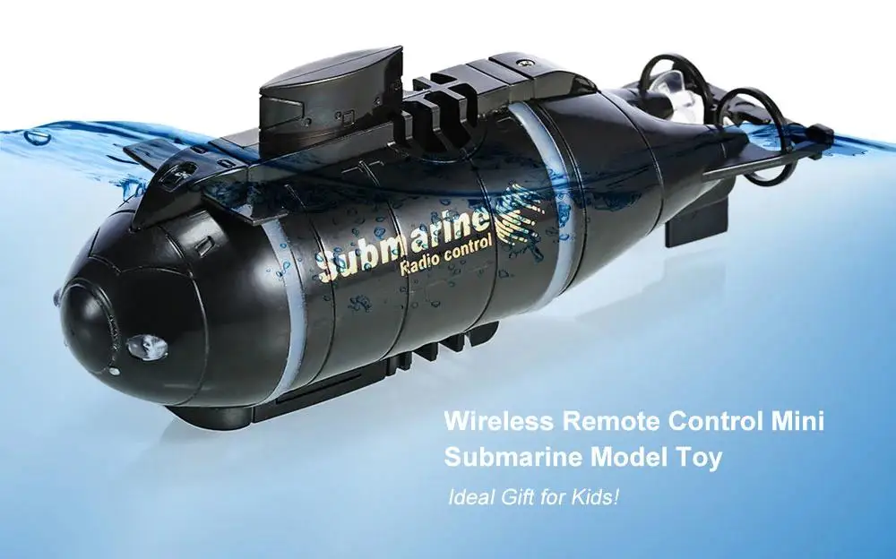 Kuulee мини 6CH беспроводной пульт дистанционного управления гоночная подводная лодка игрушка для детей