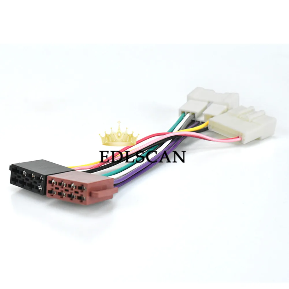 EDLSCAN для Logan для Sandro для Duster autostereo радио адаптер кабель ISO жгут проводов 12-043