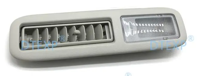 Вентиляционное отверстие переменного тока для Pajero V93 V97 на крыше, вентиляционное отверстие кондиционера для montero v95 v98 v87 7842A069YA - Испускаемый цвет: with lamp