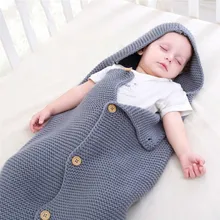 Спальный мешок для новорожденных; одеяло; милый спальный мешок для малышей