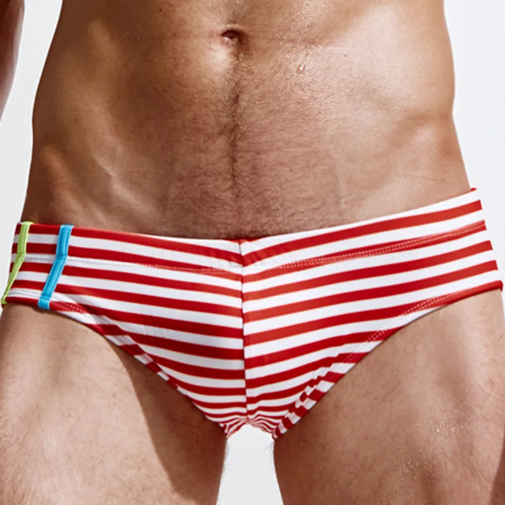 Мужские трусы для плавания, сексуальные полосатые шорты для плавания, летний купальный костюм, Мужская одежда для купания, шорты для серфинга, пляжная одежда, шорты для серфинга DPY3