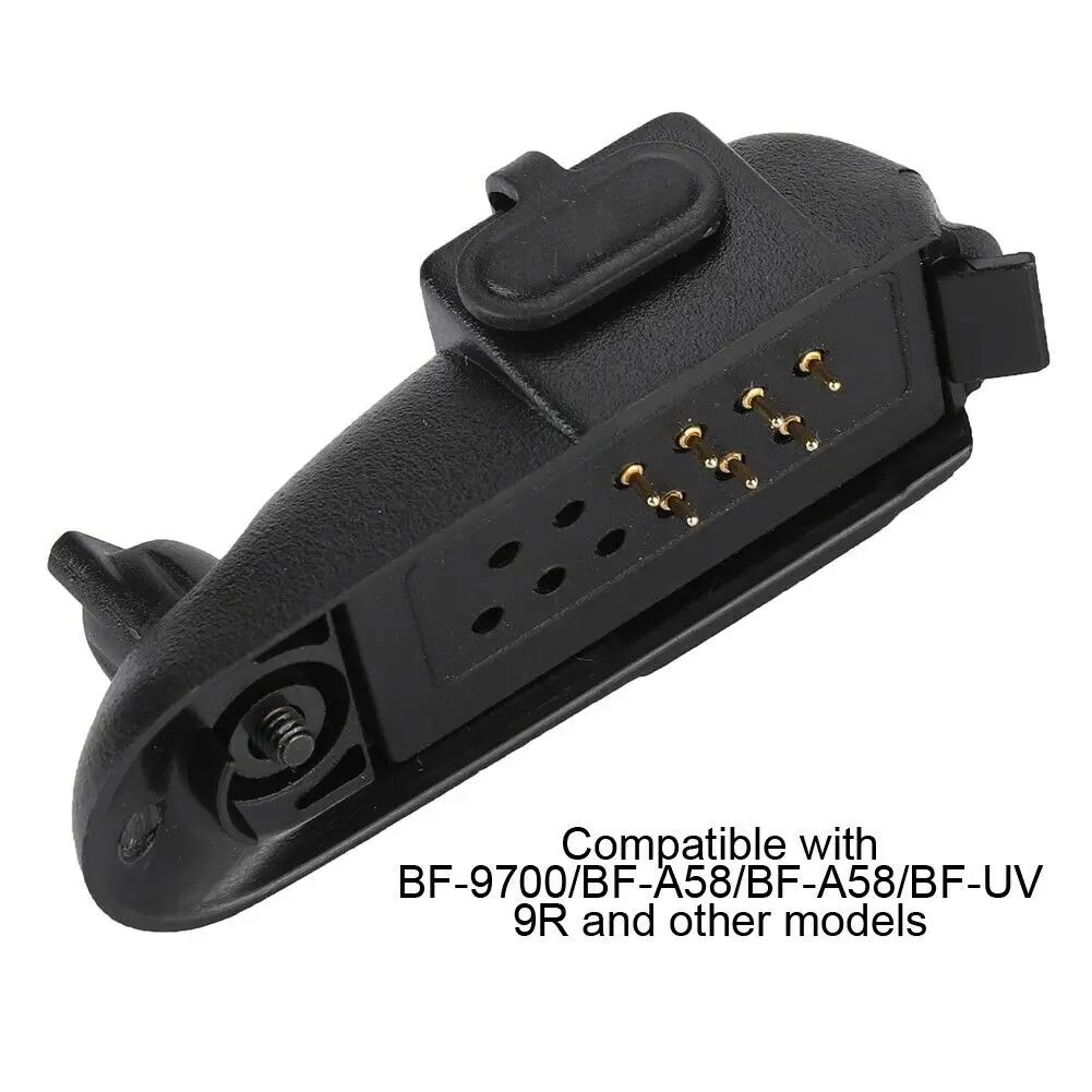 

Walkie talkie Audio Adapter For Baofeng 9700 A58 UV-9R UV9R Plus Adapter For M plug 2Pin Headset Port Accessories