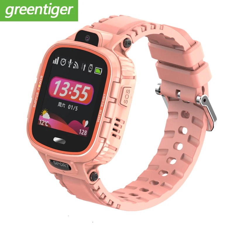 Водонепроницаемые Детские Смарт часы IP67 GPS LBS трекер местоположения HD камера