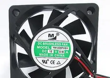 

6015 DC12V 0.18A 60*60*15MM 6CM YM1206PHB1 cooling fan 2 line 3Pin