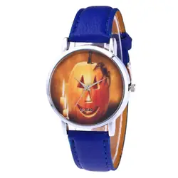Zerotime # H501 2019 наручные часы унисекс модная лента, сиденье из искусственной кожи Хэллоуин Аналоговые Кварцевые Спортивные наручные часы