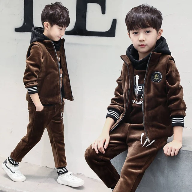 Conjunto de ropa para niños y niñas, chándal infantil de 8, 10, 12, 14 y 15  años, otoño e invierno, 2023 - AliExpress