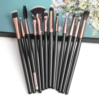 

12 pcs/bag Multi Size Face Eye Makeup Brushes Set Eye Shadow Eyeliner Multi Function Make Up Brushes Beauty Women Cosmetic Tools