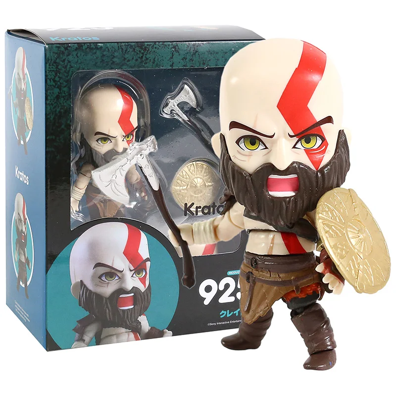 925 box Nendoroid#925 Бог войны Кратос ПВХ фигурка Коллекционная модель игрушки - Цвет: 925 box