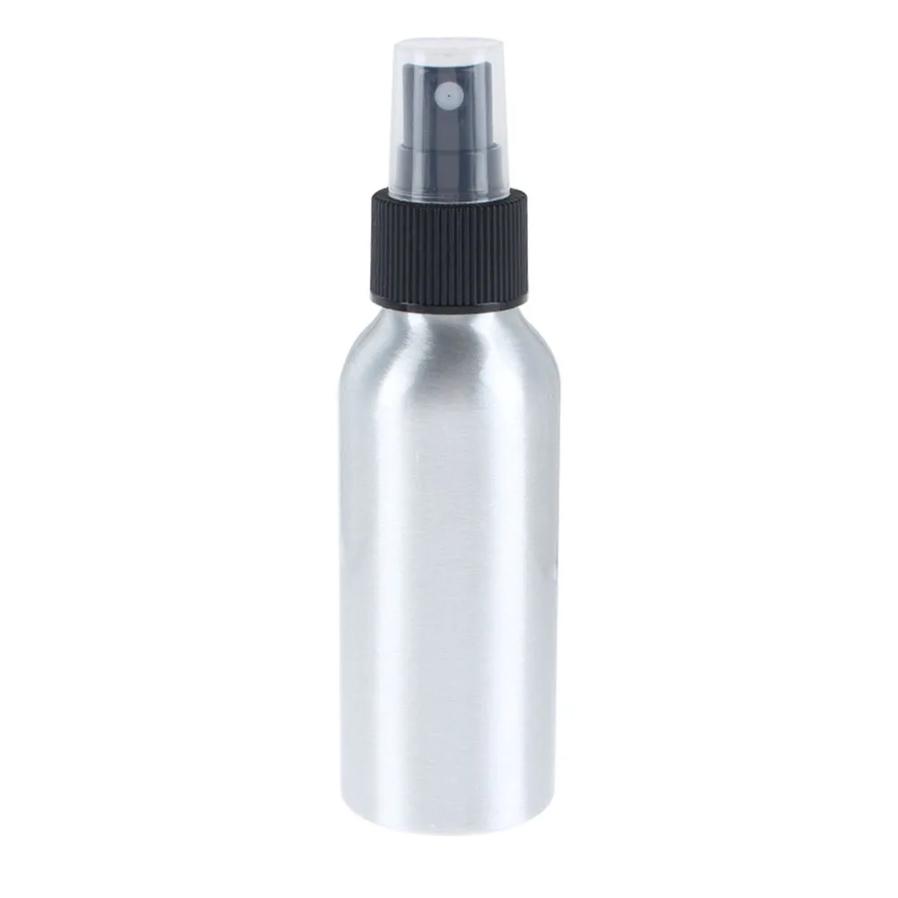 30/50/100ml Aluminium leere Flasche Mäuse Sprüh flasche Fein nebel Aluminium Nachfüllung Reise flasche ätherische Öl Sprüh flaschen – Detail 3
