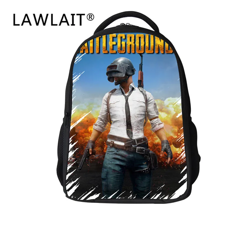 

Jedi Survival School Bag PUBG Young STUDENT'S CHILDREN'S School Bags 1-6 Grade Students Backpack Burden Relieving Schoolbag