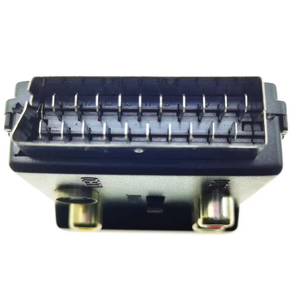 1 шт. Scart адаптер AV блок на 3RCA разъем Phono Композитный S-Video с in/out переключатель Scart адаптер AV блок