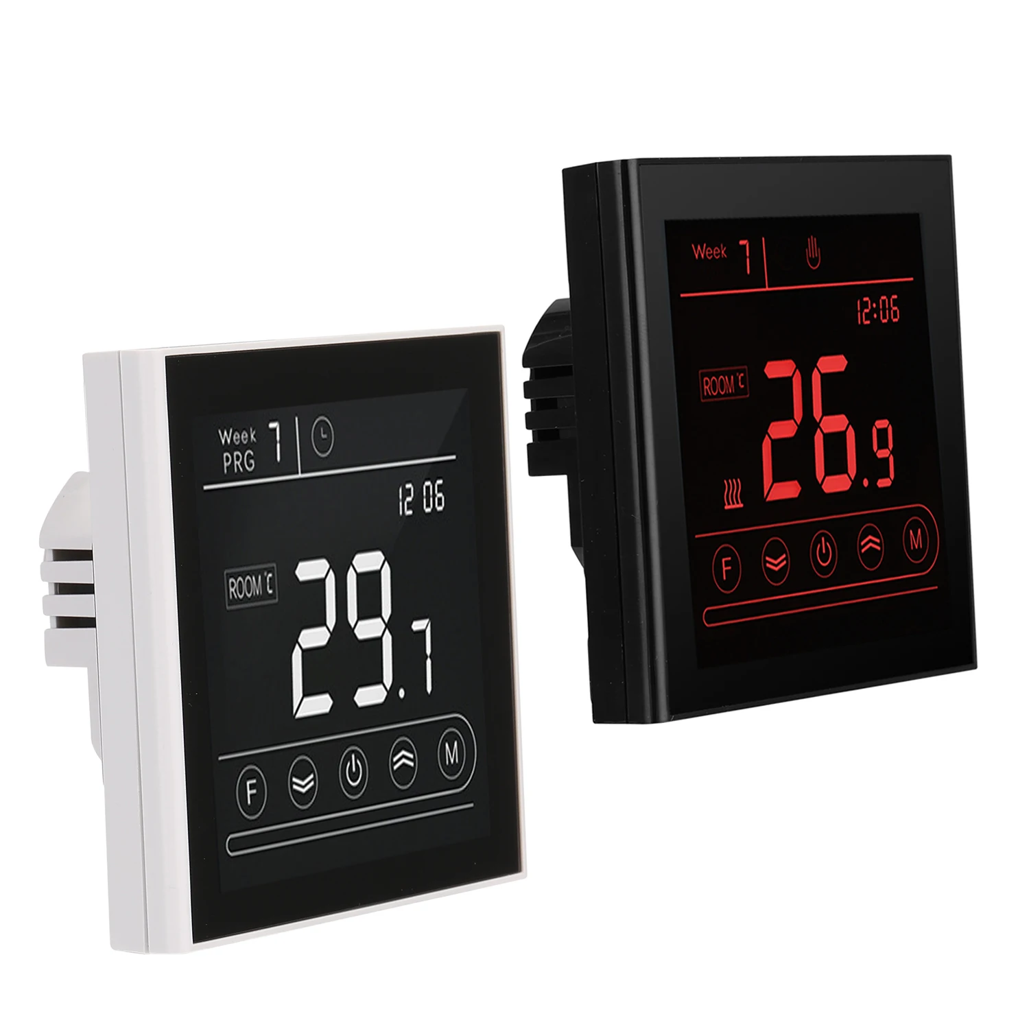 

WIFI Intelligent Water Heating Wall-hanging Stove Thermostat LCD Touching Screen Temperature Control Regulator APP Control