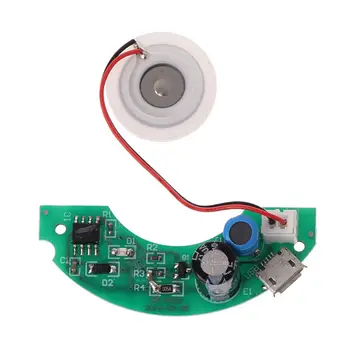 

USB Mini Humidifier DIY Kits Mist Maker and Driver Circuit Board Fogger Atomization Film Atomizer Sheet Mini Oscillating Plate