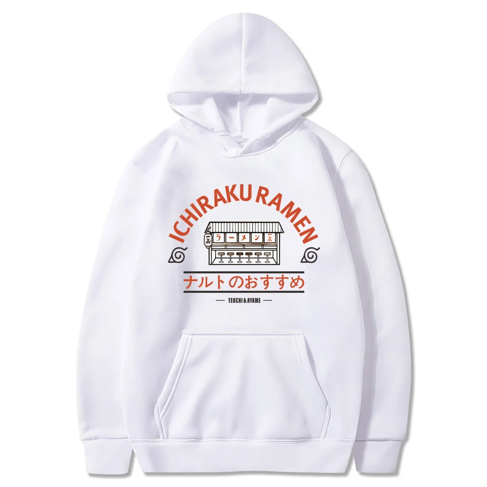 

Japanese Anime Naruto Ichiraku Ramen Sweatshirt Men Women Harajuku Hip Hop Tracksuit Warm Fleece Loose Pullover Hoodies Moletom