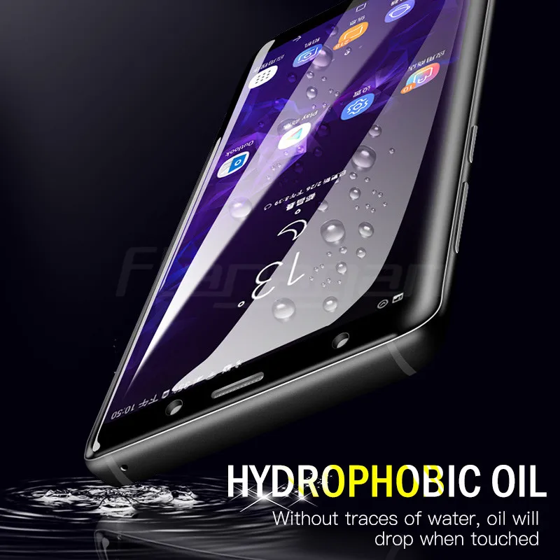 3 шт 40D Защита экрана для samsung Galaxy Note10 S9 S8 S10 Plus S10e Lite Полное покрытие для samsung Note 8 9 S7 Edge мягкая пленка