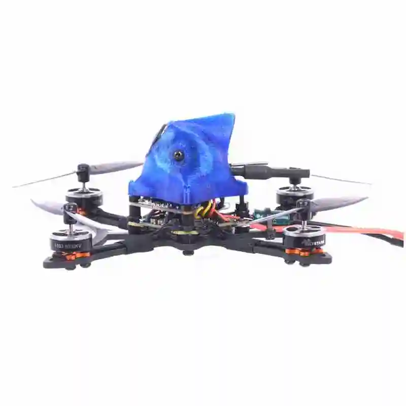 Skystars Piper 105 105 мм F4 OSD 3-4S 2,5 дюймов зубочистка FPV гоночный Дрон PNP BNF w/Runcam 2 камеры RC Квадрокоптер самолет