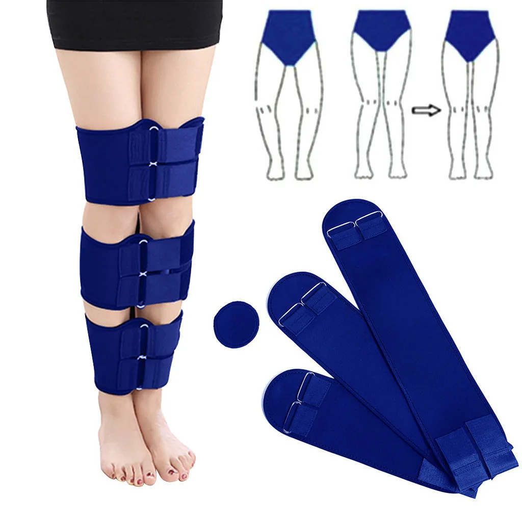 3 унида/комплект efectivo O/X tipo pierna doblada piernas rodilla Valgum alisado corrección banda postura Corrector belleza pierna ba