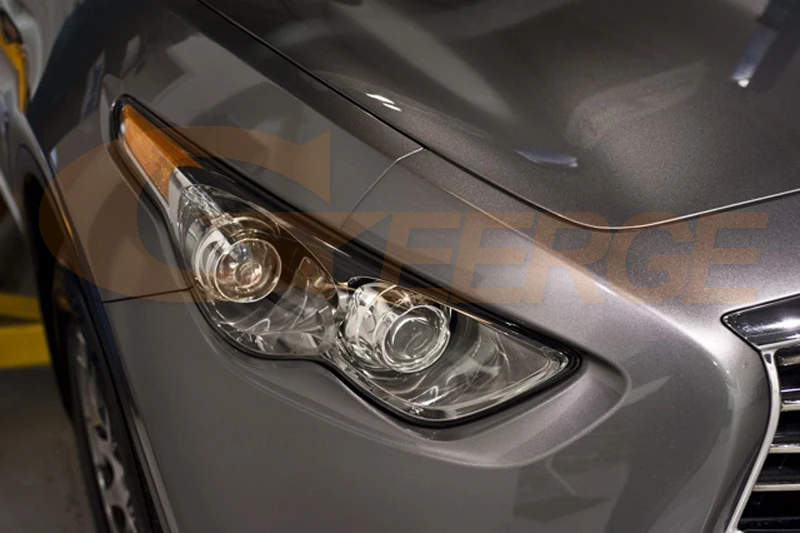 Для Infiniti FX FX35 FX37 FX50 QX70 2009 2017 отличный ультра яркий CCFL ангельские глазки Halo кольца
