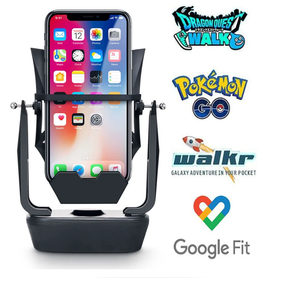 Шейкер для телефона Lefon вибратор Pokemon Go Google Fit качели ходьбы мобильный генератор