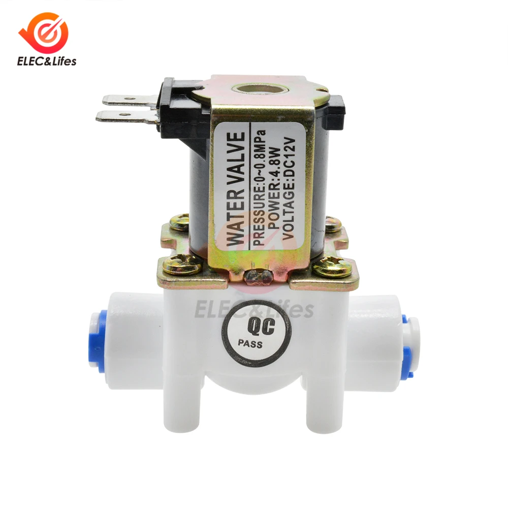 NC Электрический Соленоидный клапан Магнитный DC 12V 24V 1/4 &quotпереключатель потока