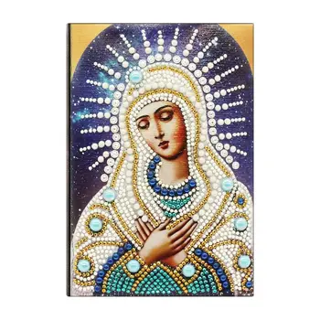 

50 Pages Diamond Painting Notebook DIY Special Shaped Embroidery Cross Stitch A5