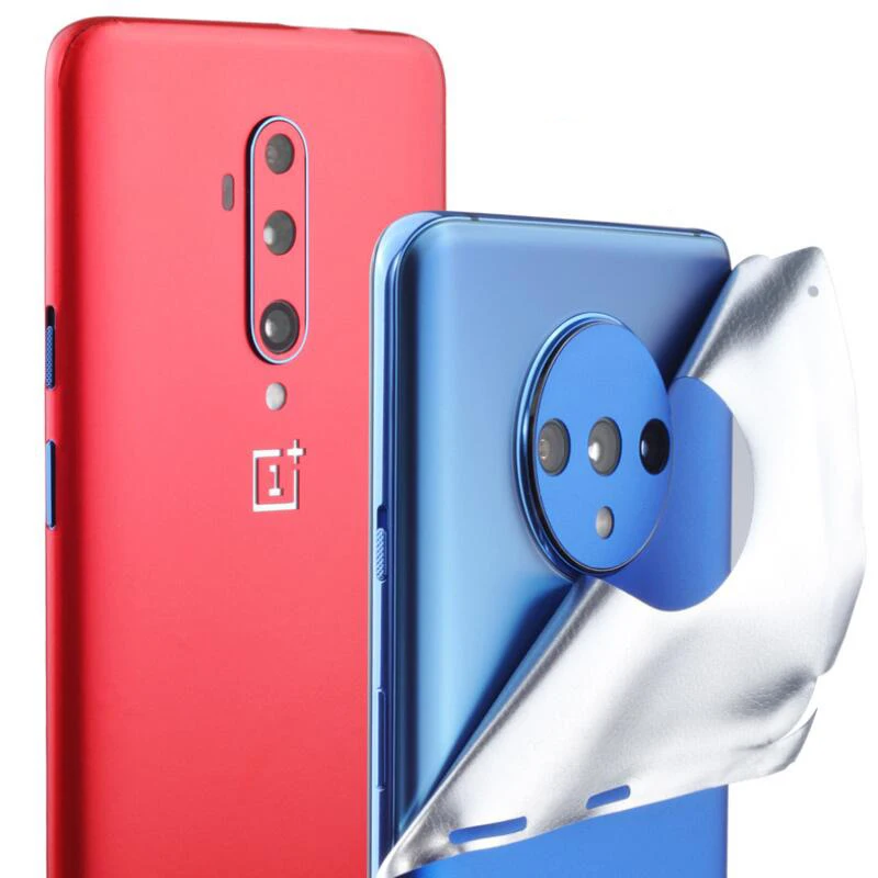 2021 ПВХ наклейки на телефон для Oneplus 7 7T Pro ледяная защитная пленка наклейка One Plus 6 6T