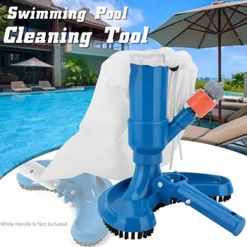 

Swimming Pool Vacuum Brush Cleaner Portable Spa Pond Fountain Cleaning Tool CLH@8