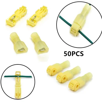 

50Pcs(25pairs) Quick Electrical Wire Connectors Snap Splice Lock Wire Terminal Crimp Connector Waterproof Electrical Connector