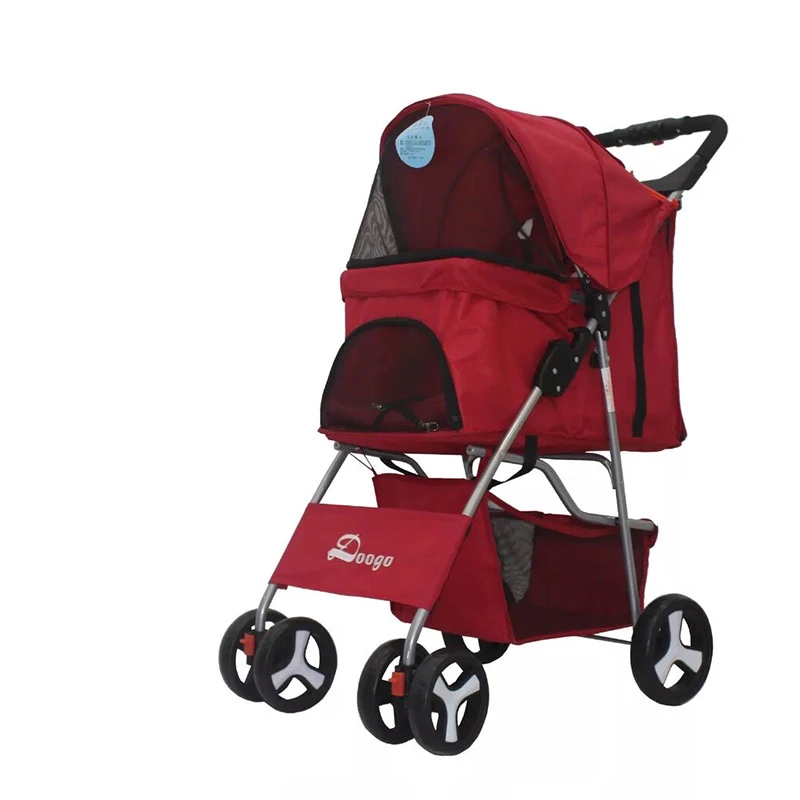 

Dog Stroller Pet Stroller Light Folding Dog Stroller Small Dog Medium Dog Out Pet Car Cat Stroller