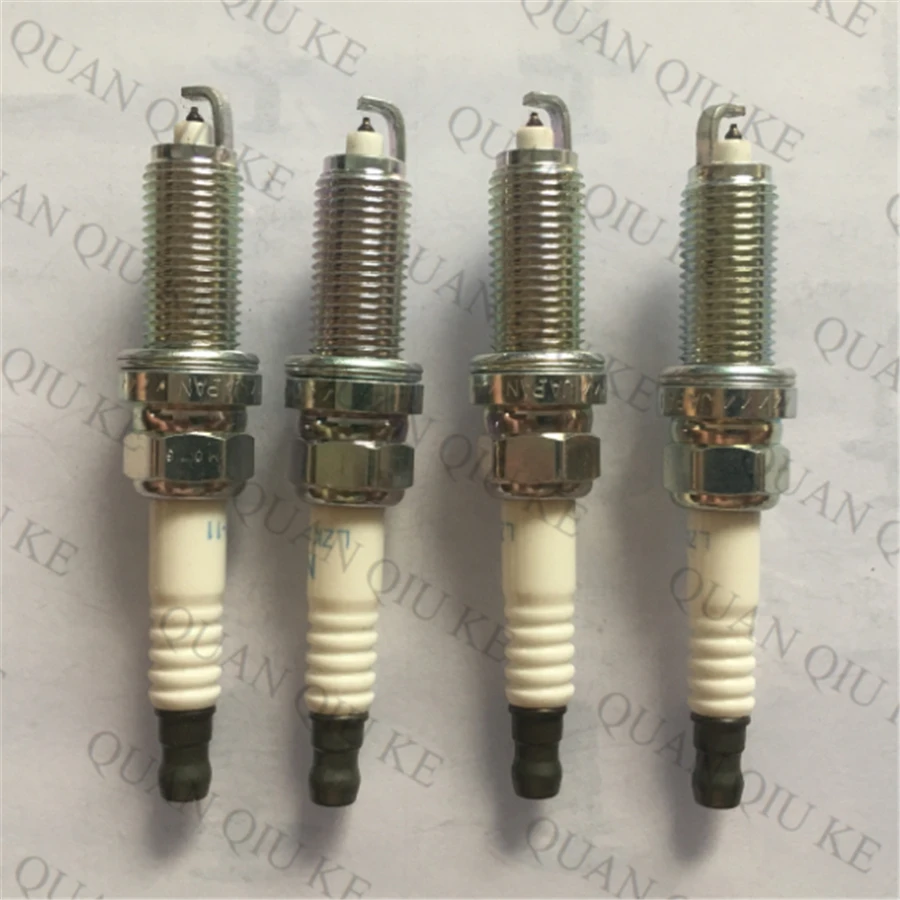 4 шт. иридиевая Свеча зажигания подходит для Frontier Sentra 1.8L 2.0L 2.5L 22401-CK81B 22401-EA016 PLZKAR6A-11